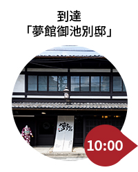 夢館御池別邸に到着