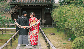 一日優雅豪華京都庭園拍攝方案